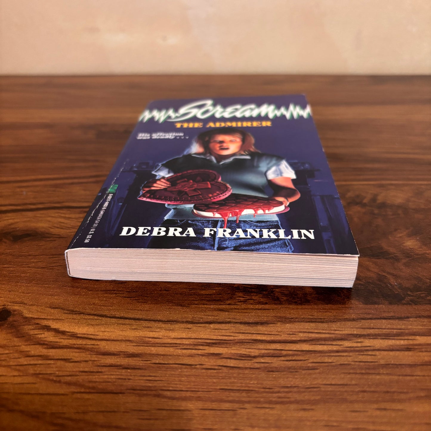 Scream #7: The Admirer by Debra Franklin - 1994 First Print Z-Fave YA Horror Paperback