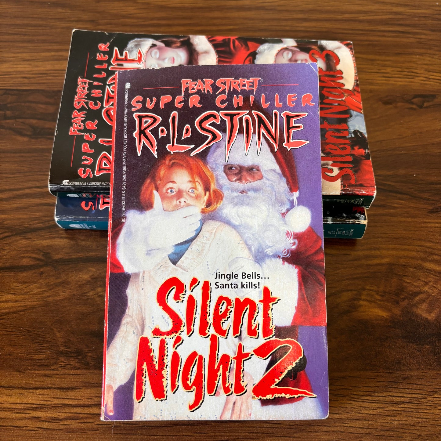 Silent Night 1-3 Super Chillers Set by R.L. Stine (90s Archway Paperbacks)