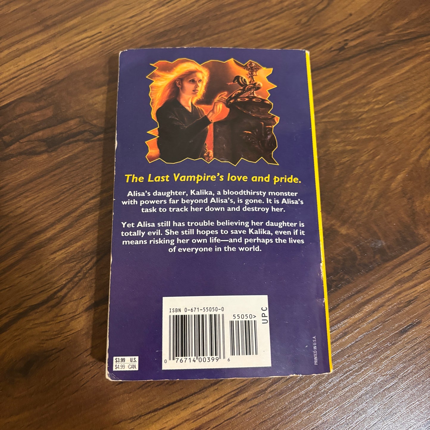 The Last Vampire #5: Evil Thirst by Christopher Pike (1996) Archway Paperback