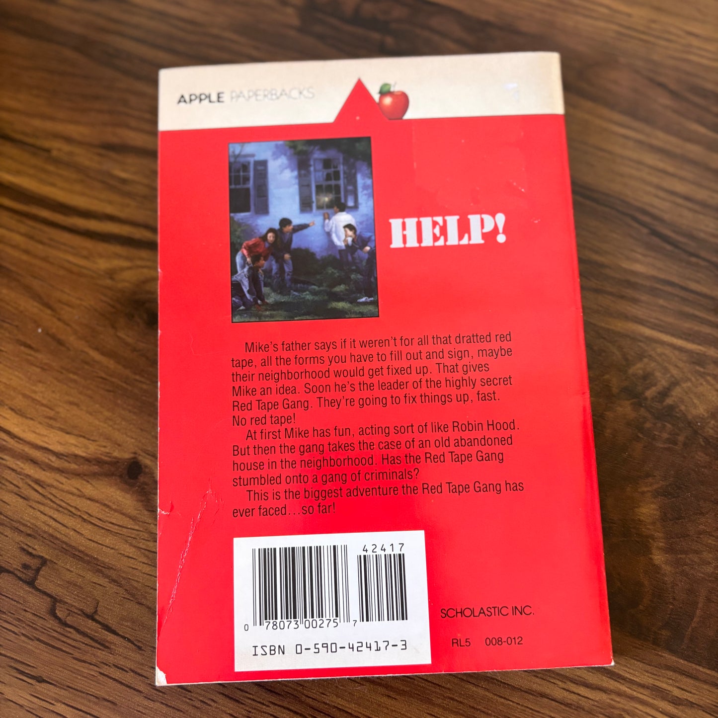 The Adventures of the Red Tape Gang by Joan Lowery Nixon (1974 Apple Paperback – Scholastic)