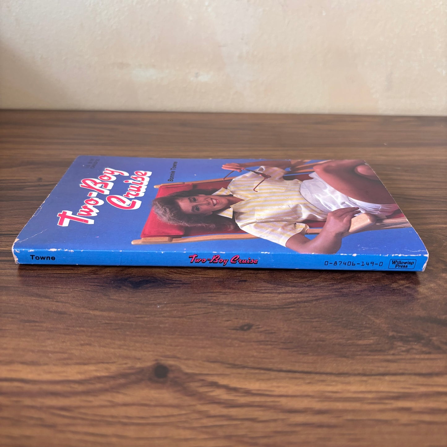Two-Boy Cruise by Bonnie Towne - 1986 Willowisp Press Teen Romance