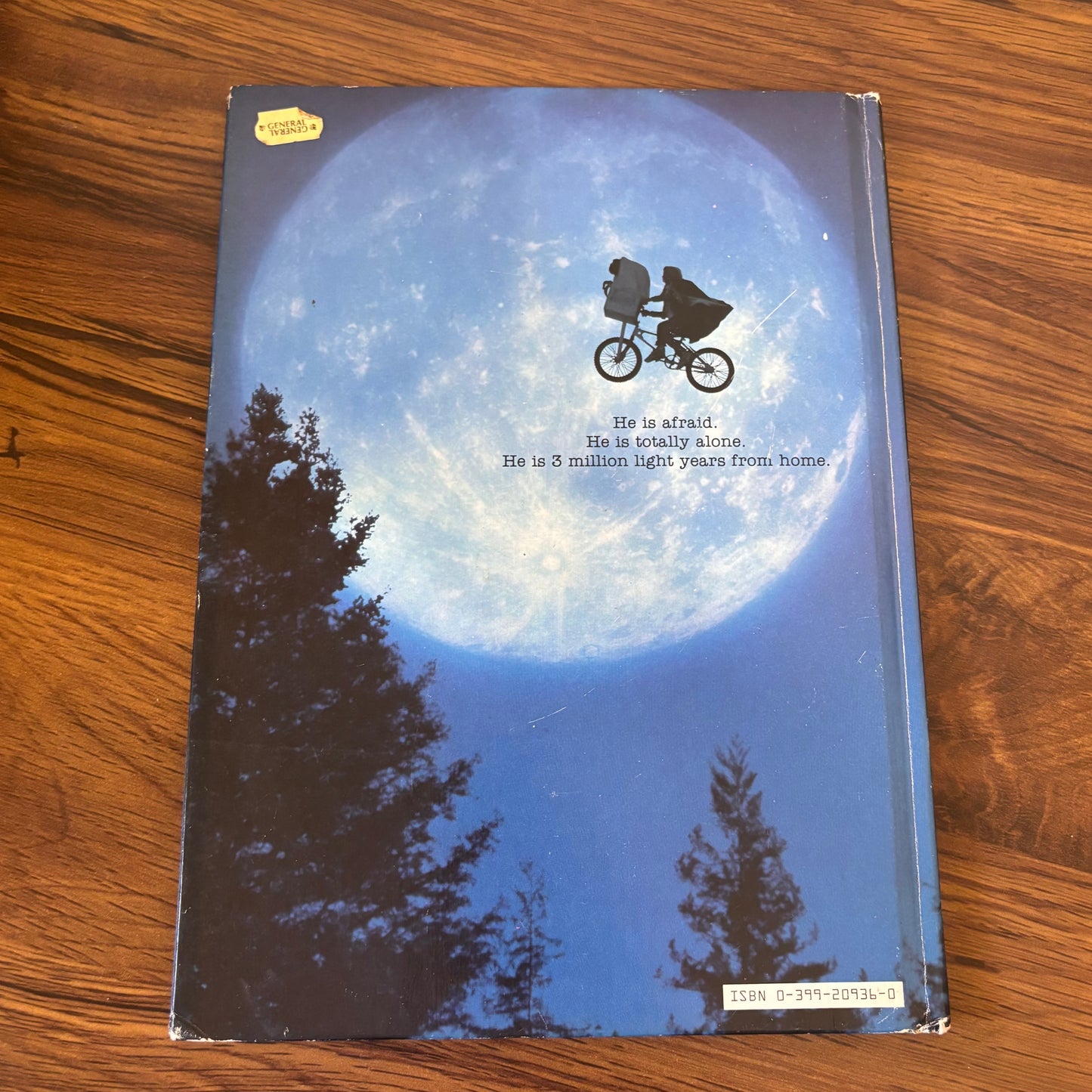 E.T. The Extra-Terrestrial Storybook by William Kotzwinkle - 1982 Hardcover