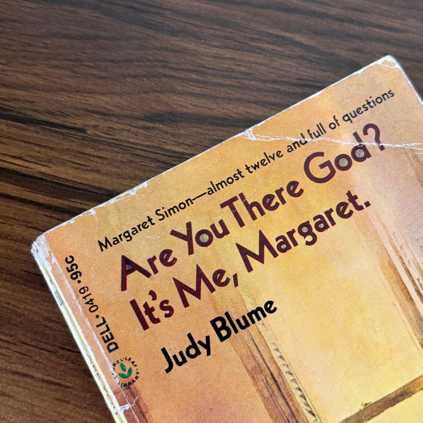 Are You There God? It’s Me, Margaret by Judy Blume - 1975 Dell Paperback