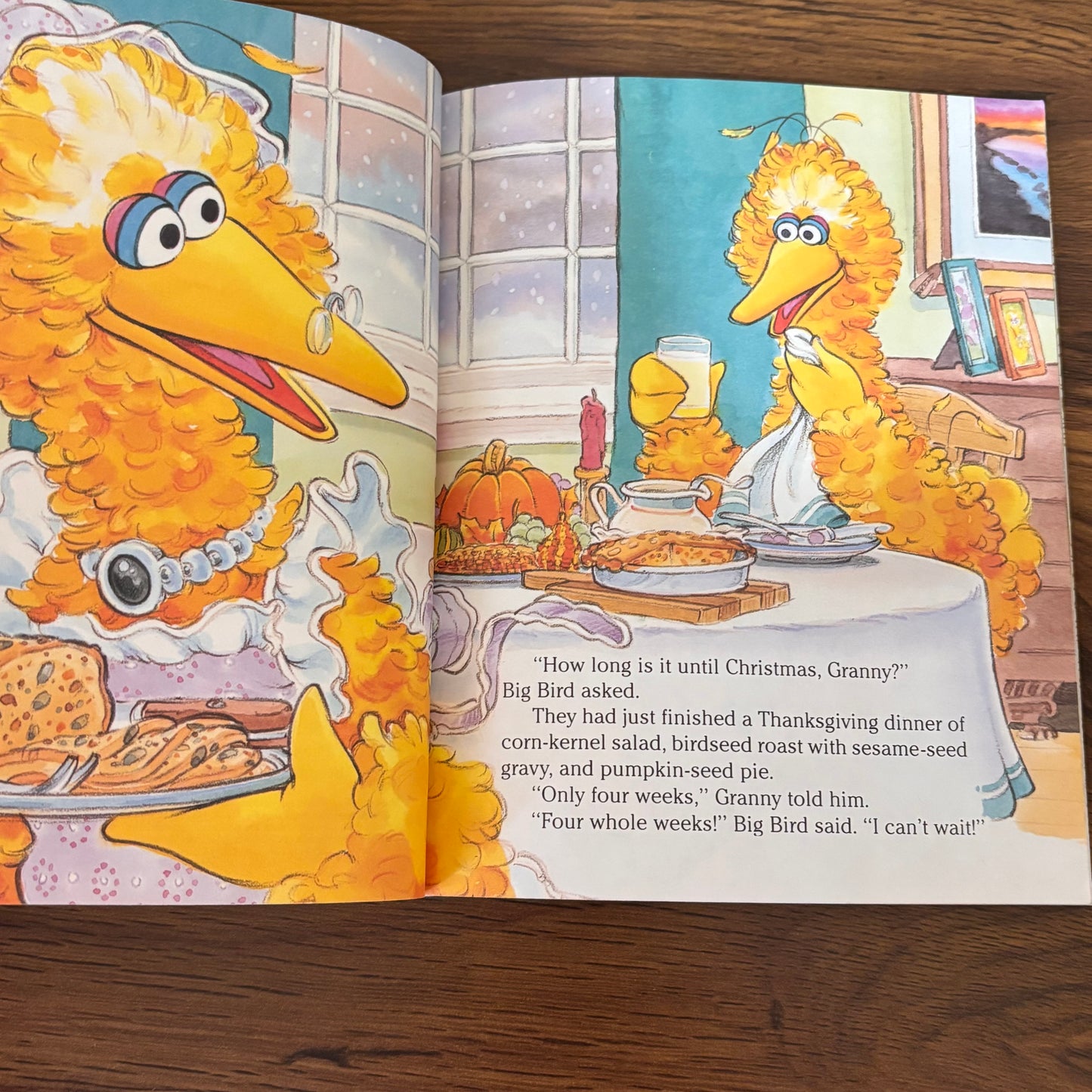 I Can’t Wait Until Christmas - Sesame Street 1989 Little Golden Book