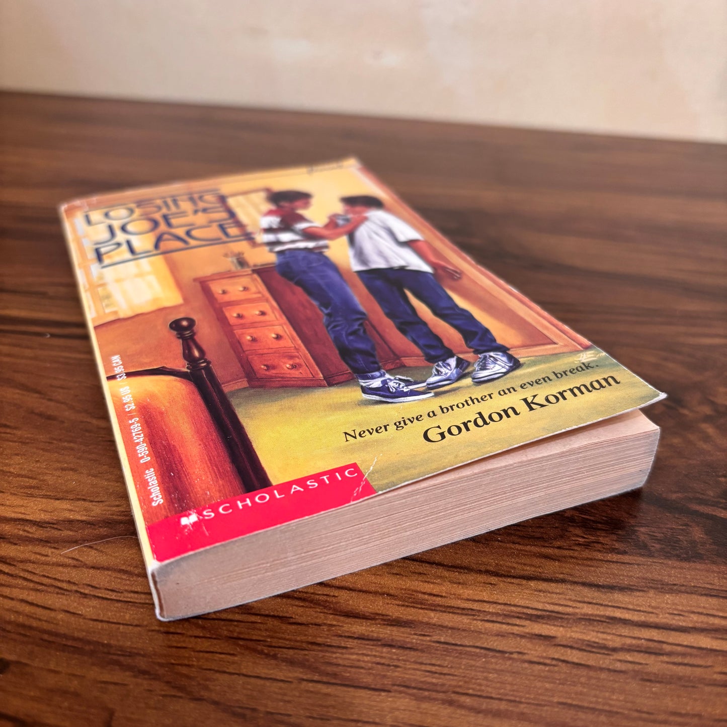 Losing Joe's Place by Gordon Korman (1990 Point Fiction)