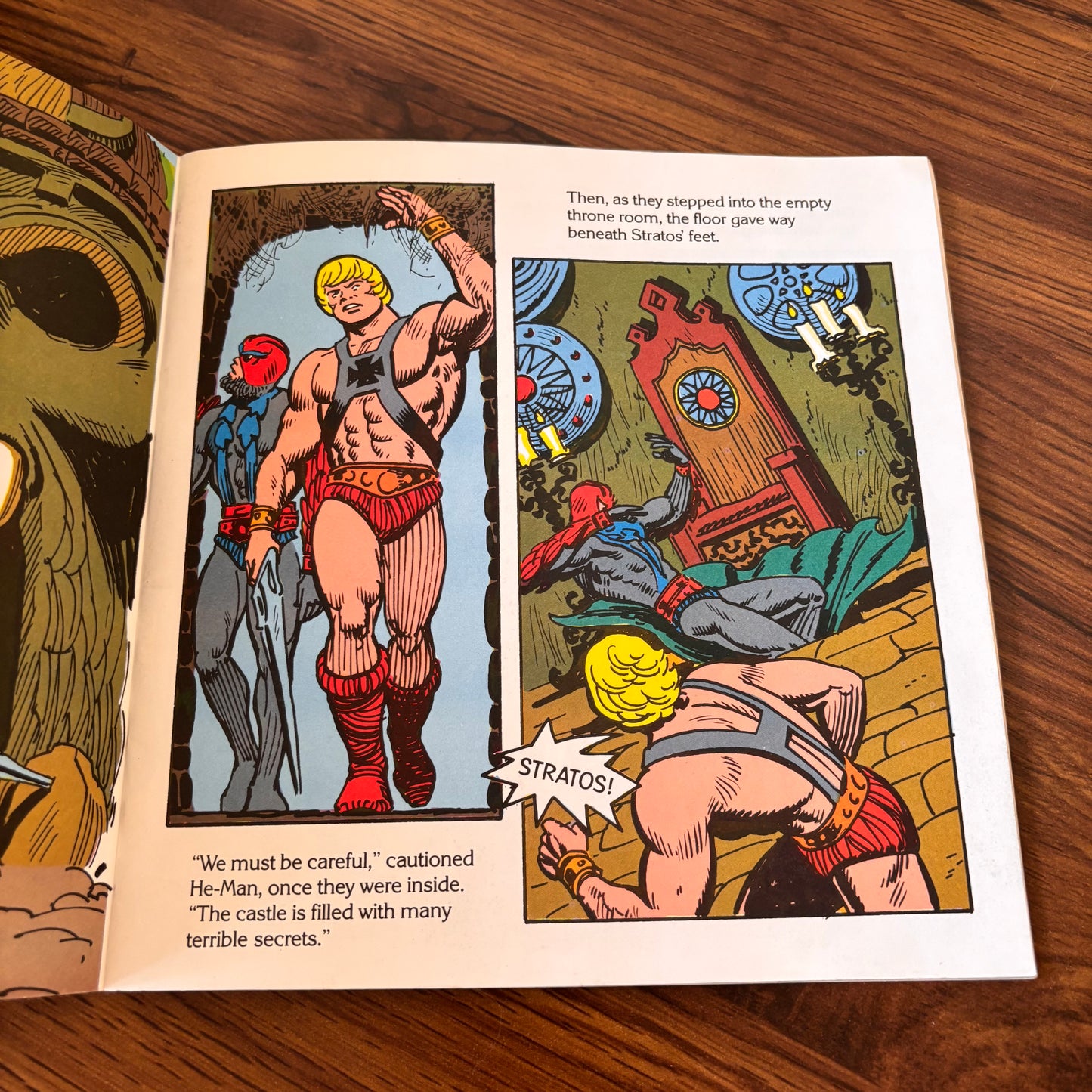 Masters of the Universe: The Trap (1983) | Masters of the Universe Storybook by W.B. DuBay, Dan Spiegle