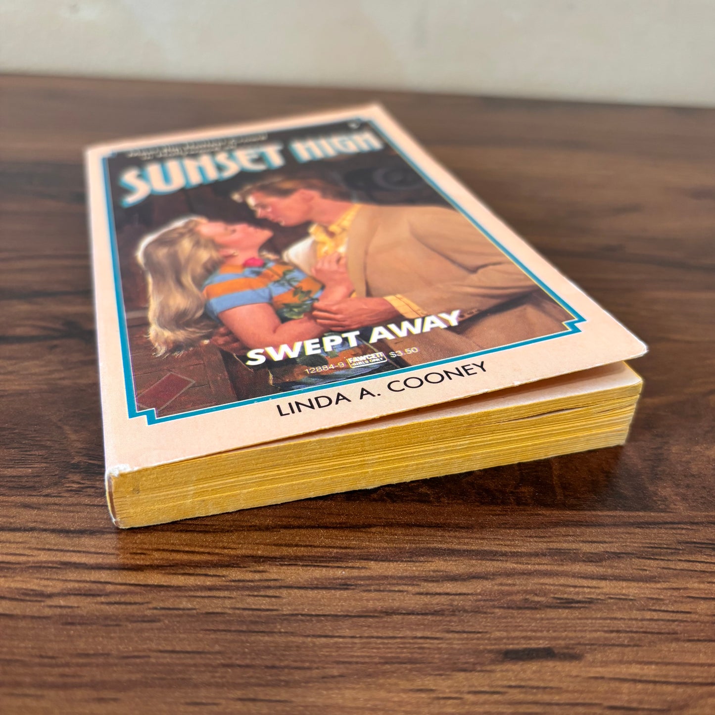 Swept Away by Linda A. Cooney – Sunset High #5 - 1986 Fawcett Girls Only YA Paperback
