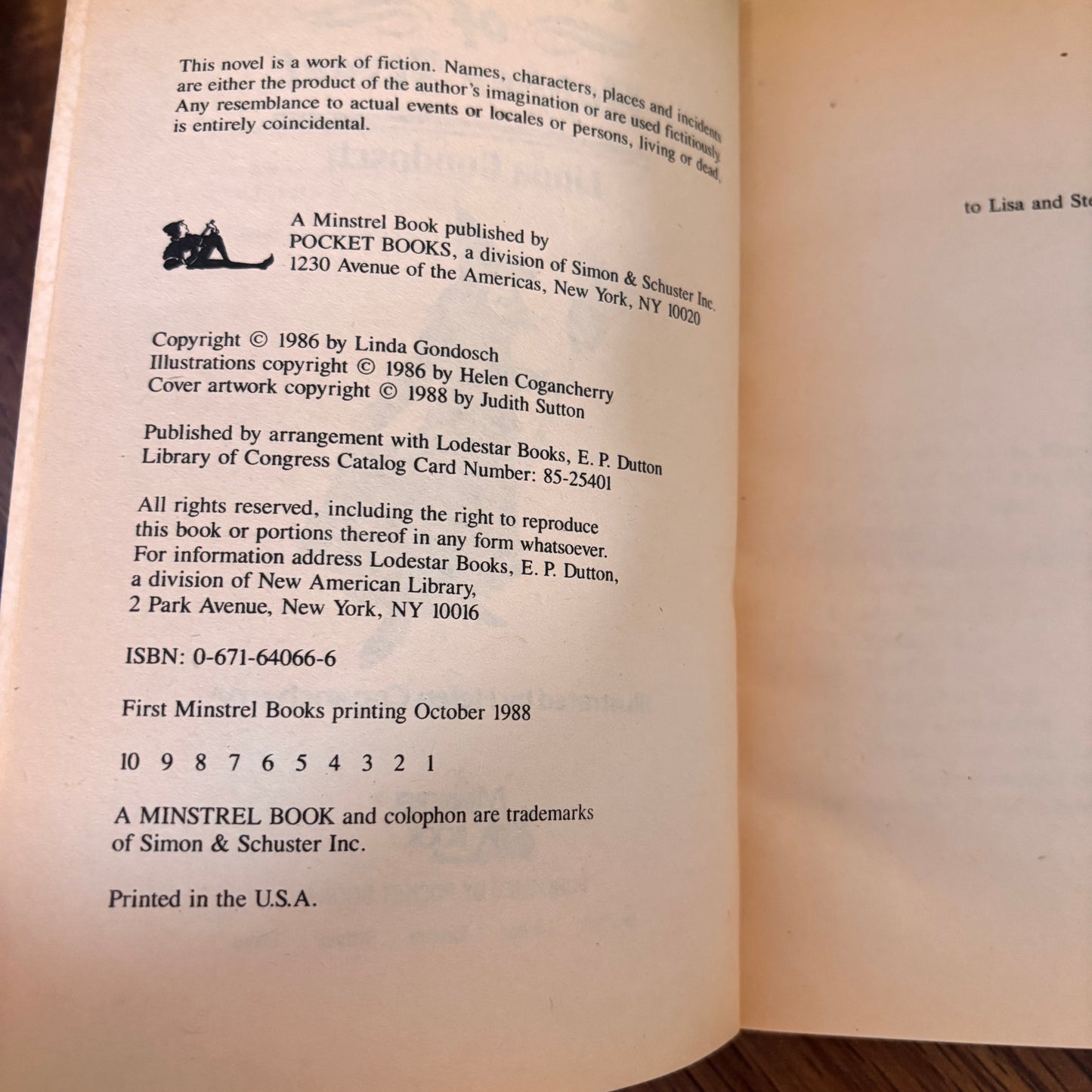 The Witches of Hopper Street by Linda Gondosch (1988) Minstrel Halloween Chapter Book