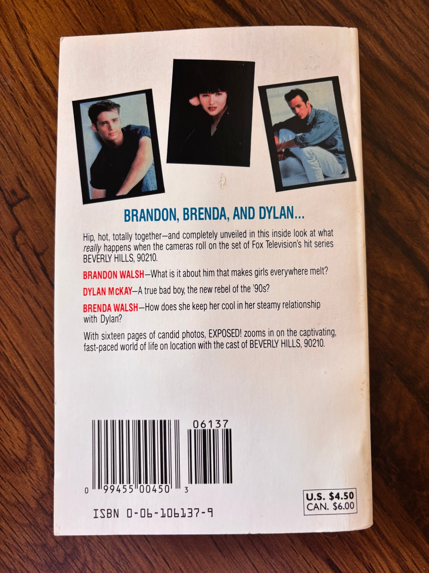 90210 Exposed Bart and Nancy Mills 1991 Harper YA TV Tie-In Paperback
