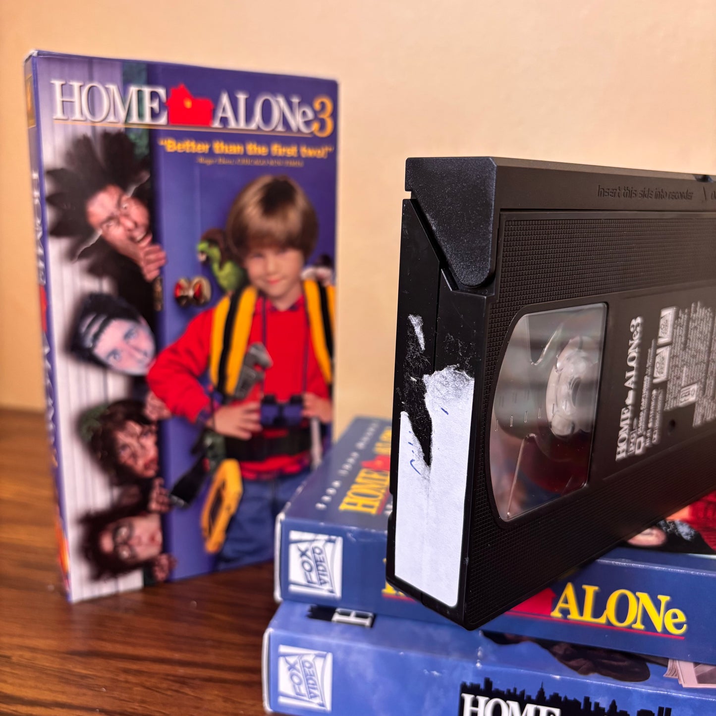 Home Alone VHS Bundle - Home Alone, Home Alone 2, Home Alone 3 (90s)