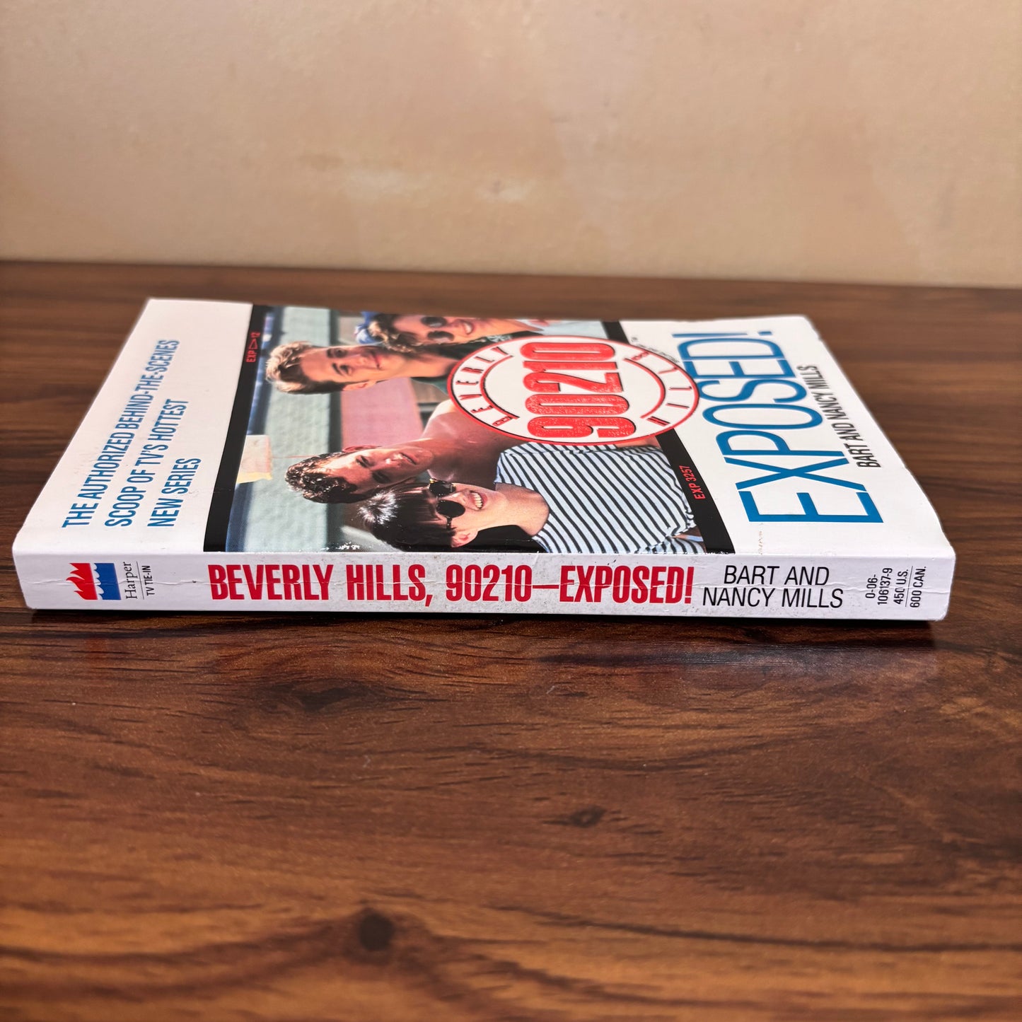 90210 Exposed Bart and Nancy Mills 1991 Harper YA TV Tie-In Paperback