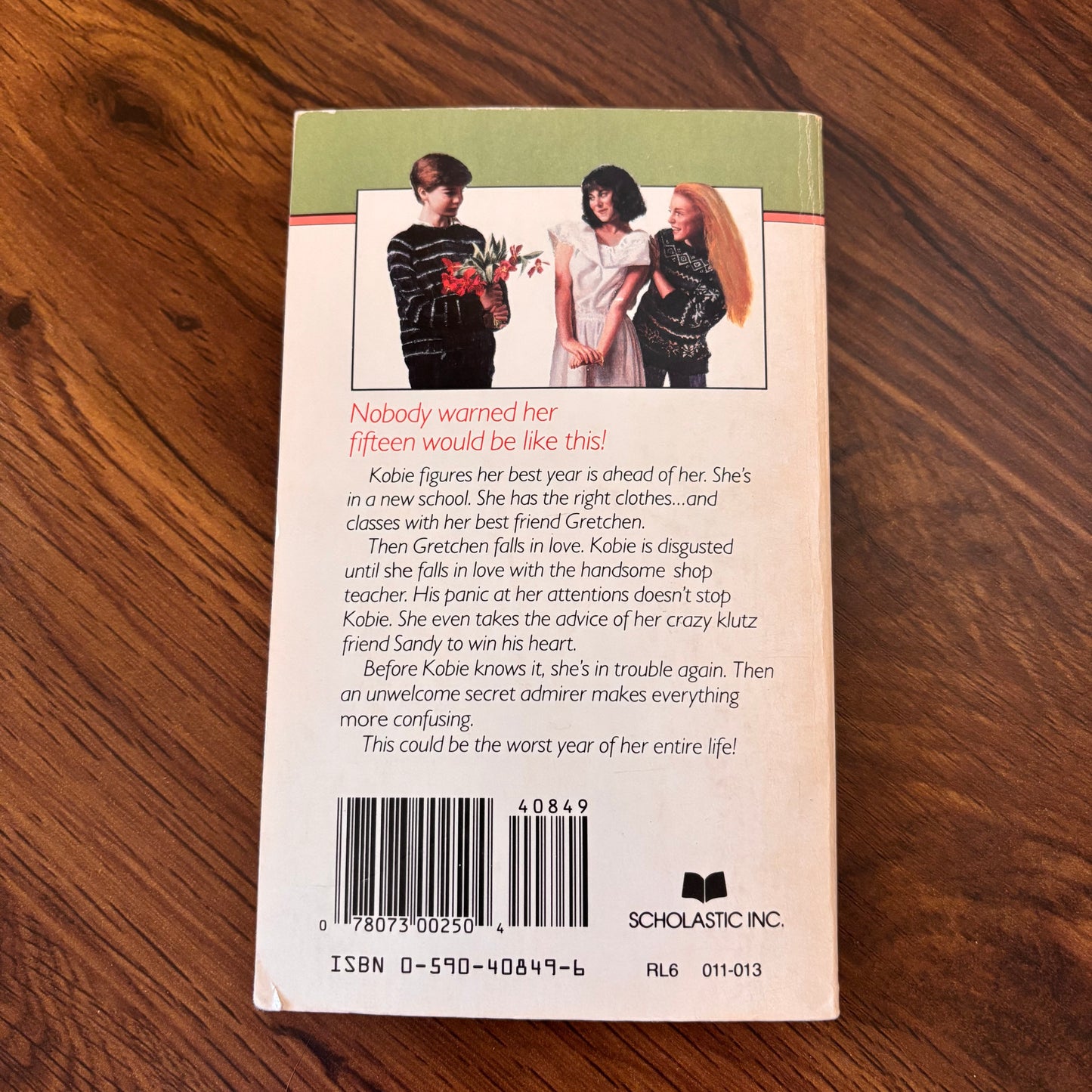 Fifteen at Last by Candice F. Ransom (1987 Apple Paperback - Scholastic)