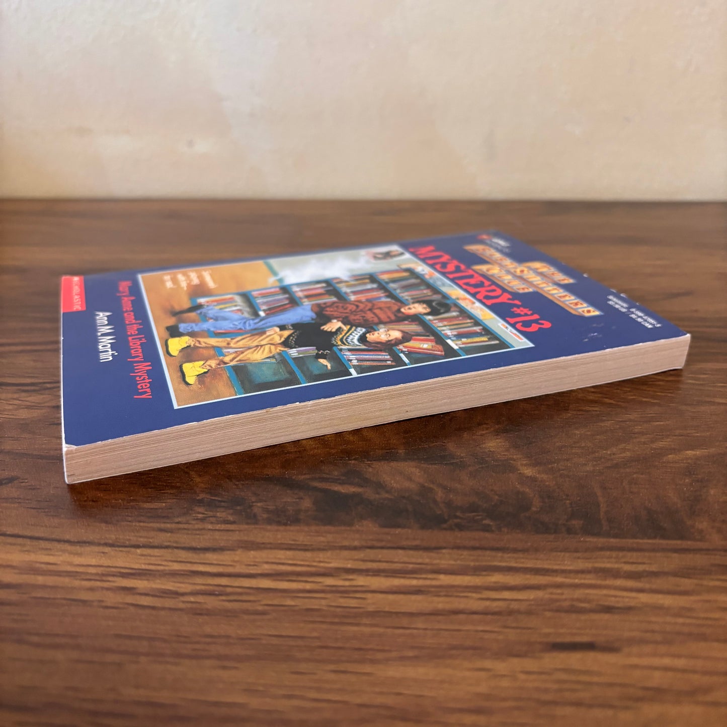 The Baby-Sitters Club Mystery #13: Mary Anne and the Library Mystery by Ann M. Martin (1994 Apple Paperback - Scholastic)