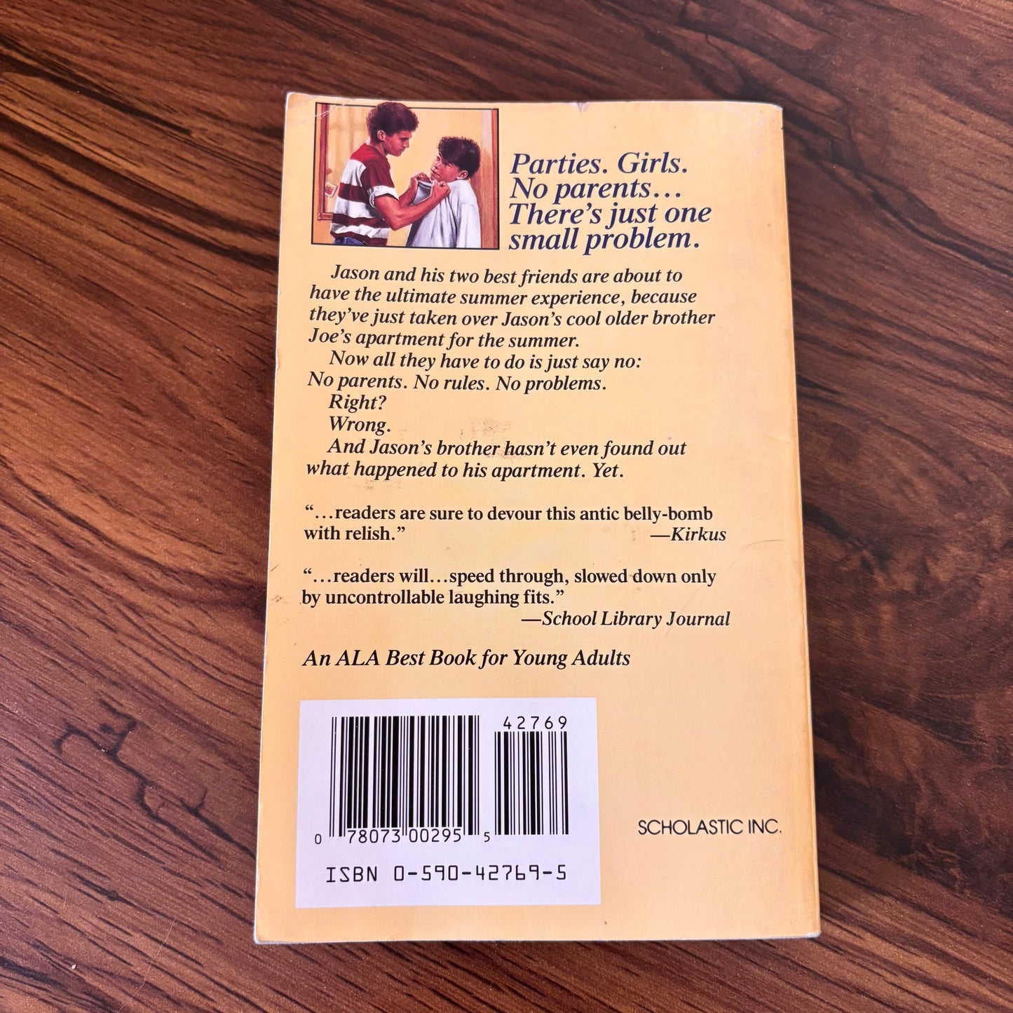 Losing Joe's Place by Gordon Korman (1990 Point Fiction)