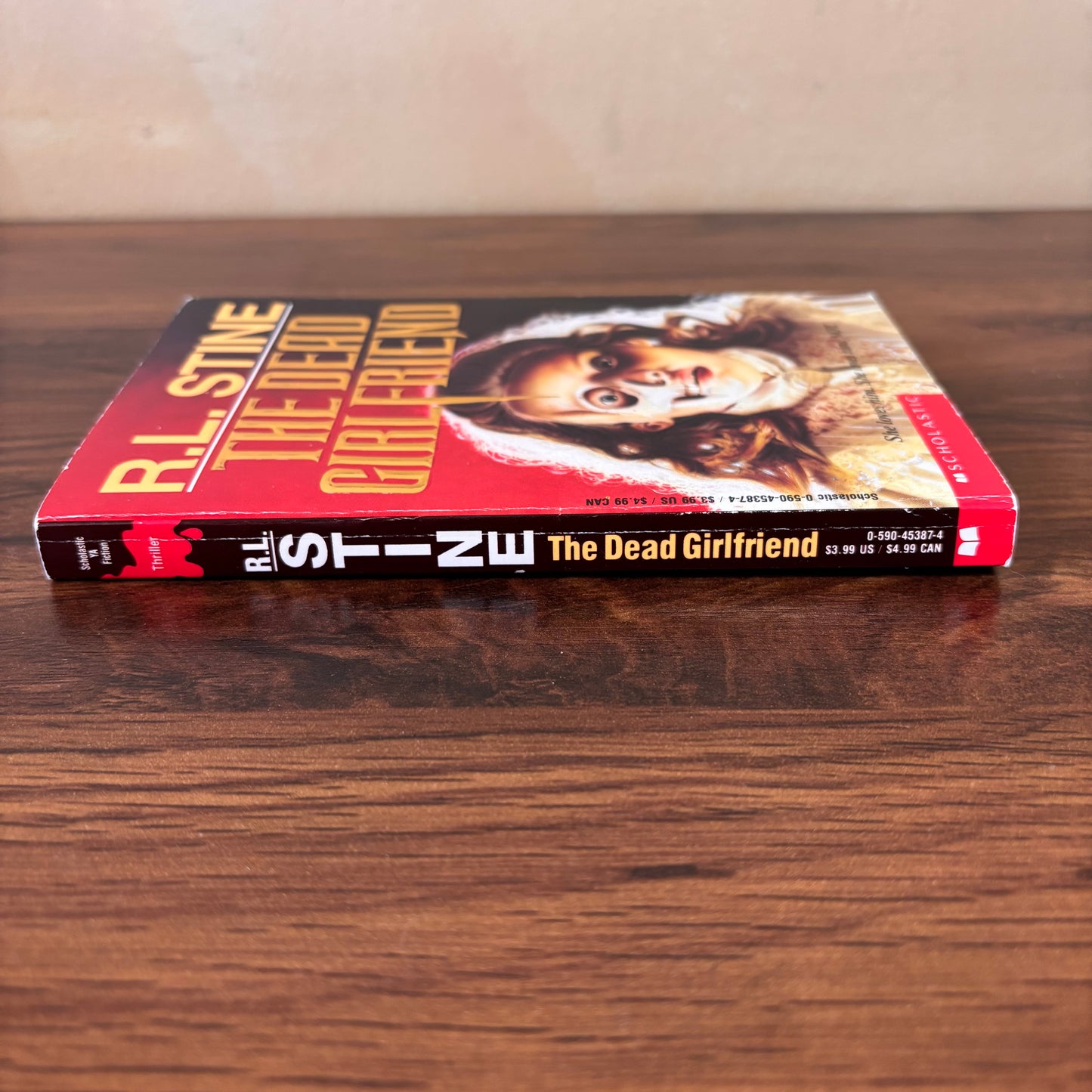 The Dead Girlfriend by R.L. Stine – 1993 Scholastic YA Thriller Paperback