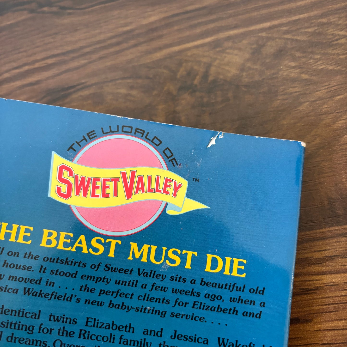 Sweet Valley Twins #99: The Beast Must Die – Book 3 of the Frightening Four Miniseries by Francine Pascal (1996 Bantam Paperback)