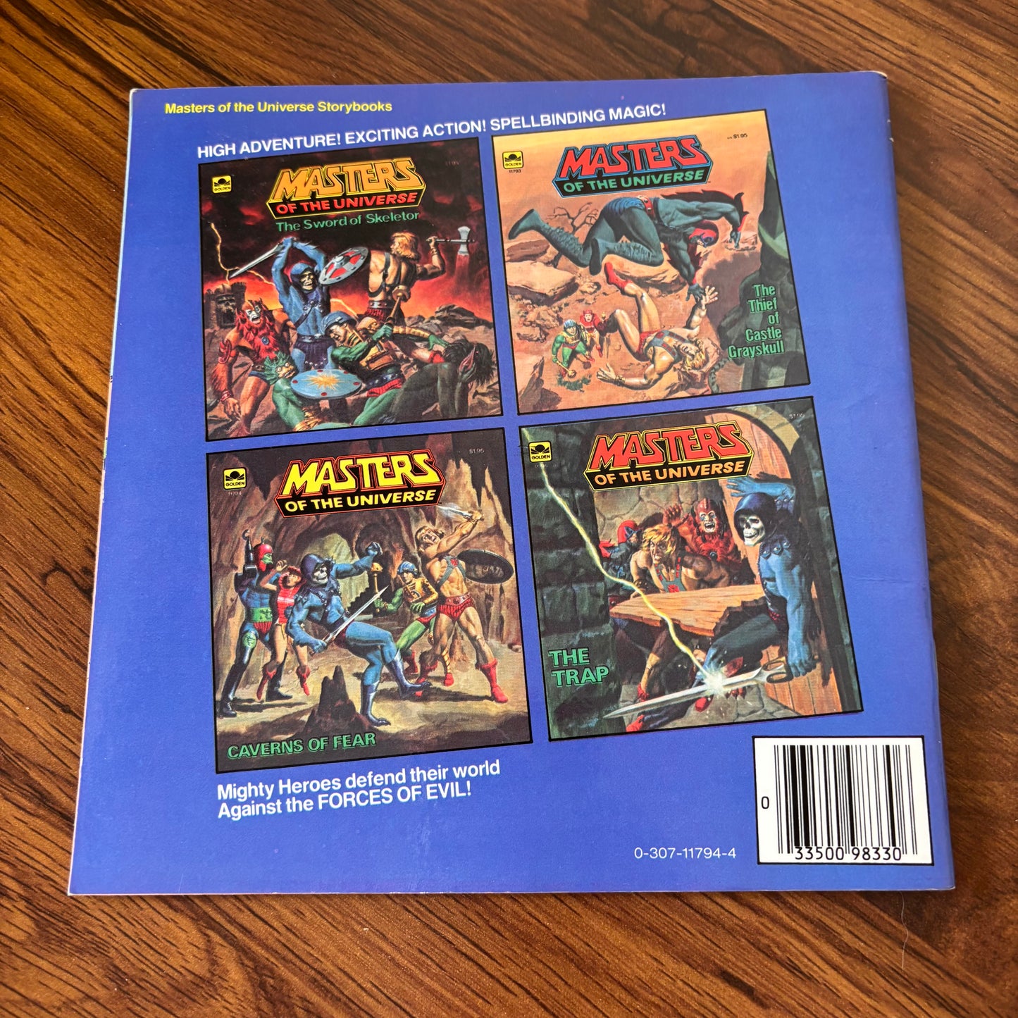 Masters of the Universe: Caverns of Fear (1983) | Masters of the Universe Storybook by Mary Carey, Al McWilliams