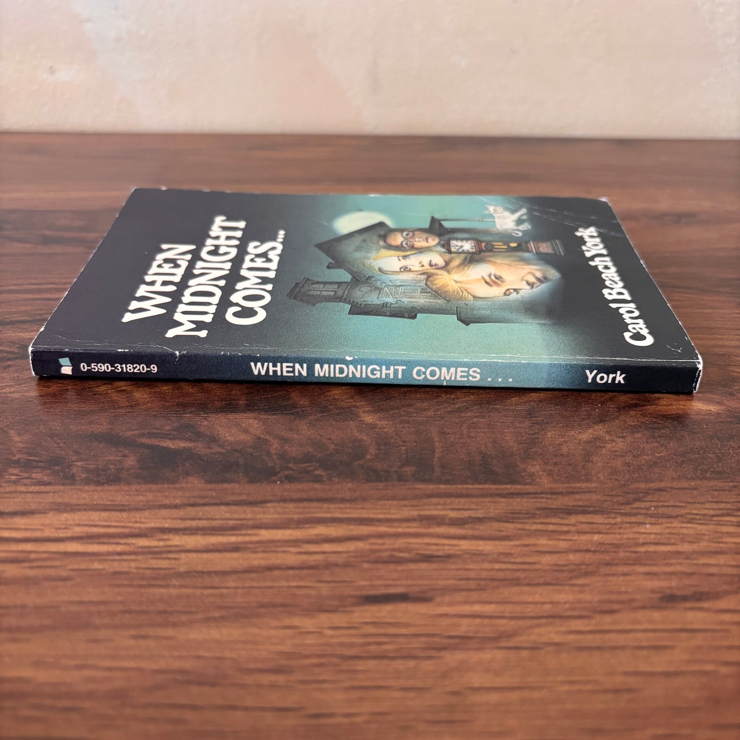 When Midnight Comes Carol Beach York - 1979 Scholastic Book Services Paperback