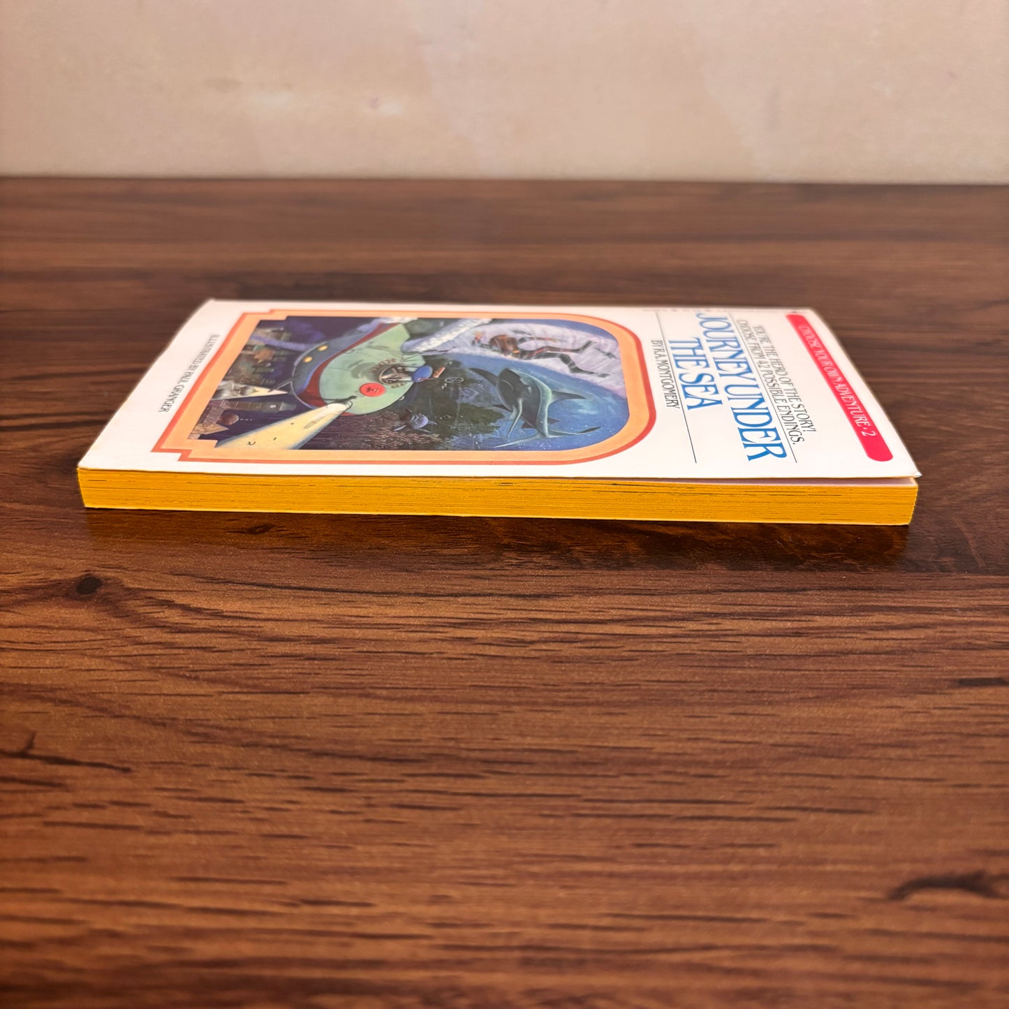 Journey Under the Sea by R.A. Montgomery - 1979 Bantam CYOA Book #2