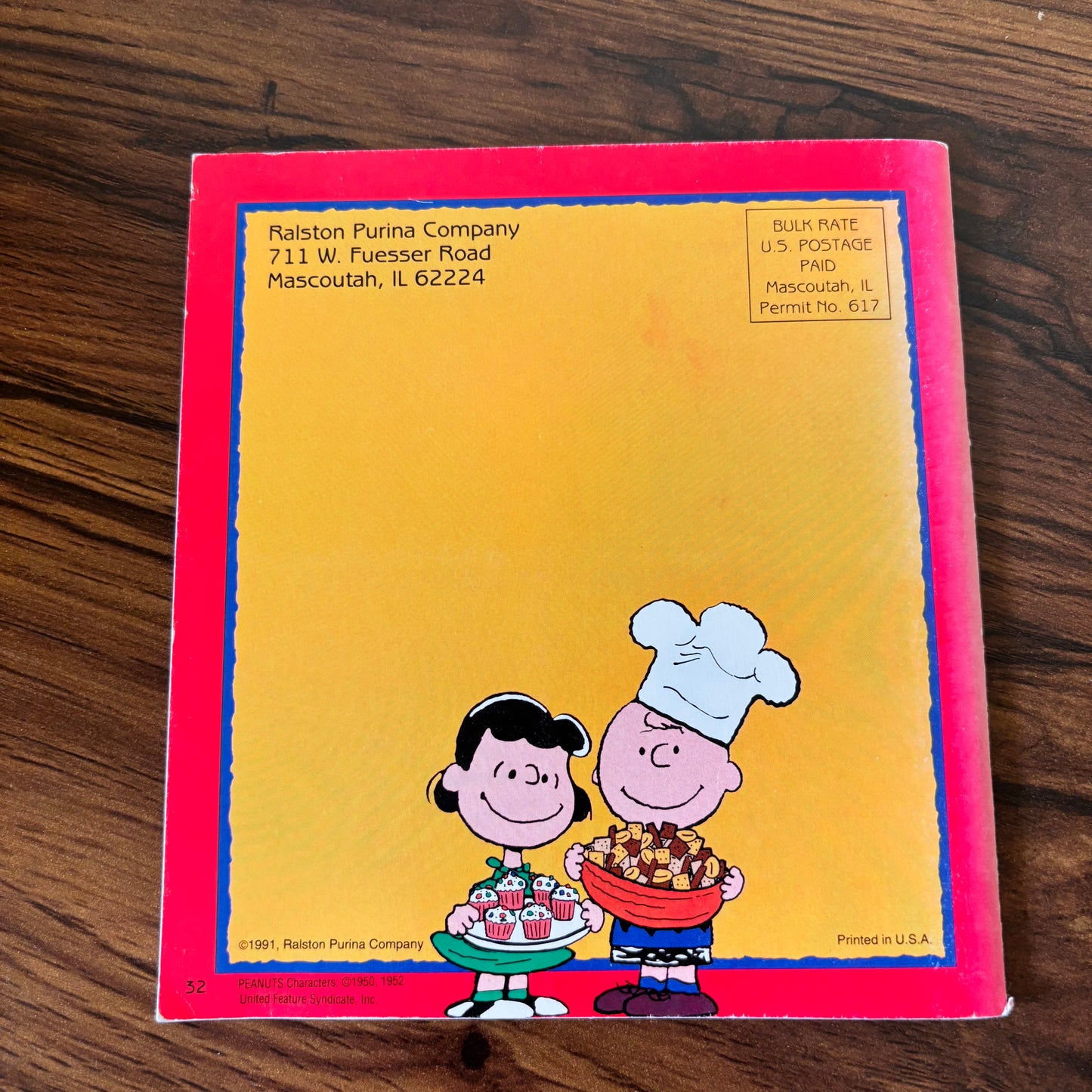 I Can Make It with Chex Charlie Brown - 1991 Peanuts Recipe Booklet