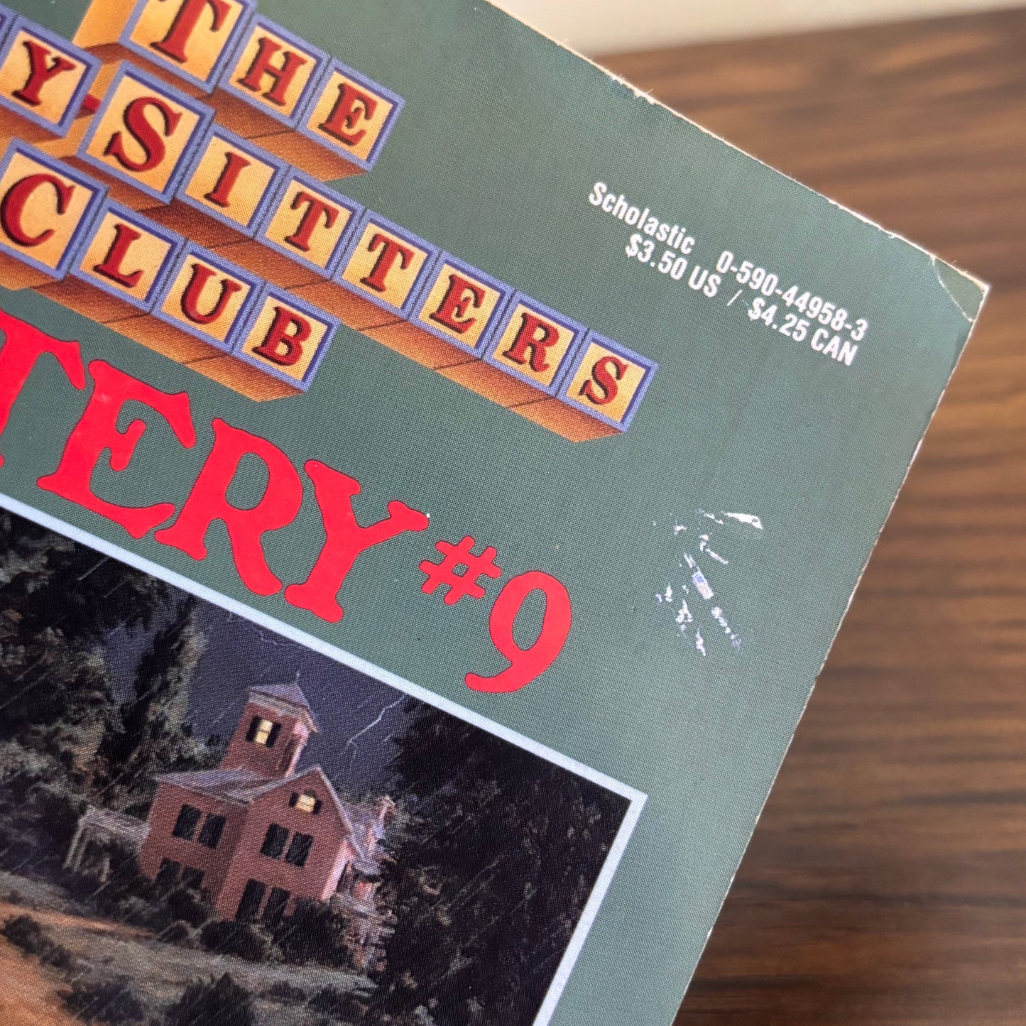 The Baby-Sitters Club Mystery #9: Kristy and the Haunted Mansion Ann M. Martin (1993 Apple Paperbacks (Scholastic)