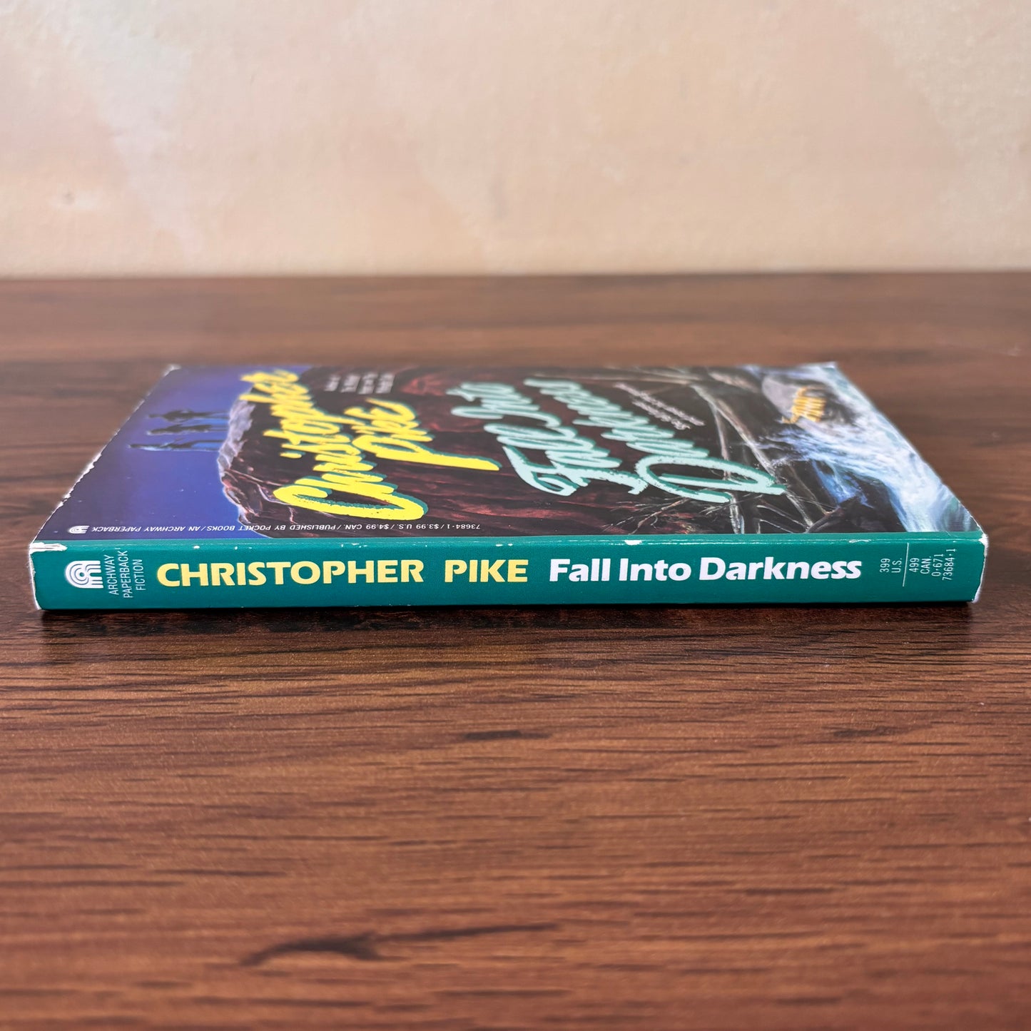 Fall Into Darkness by Christopher Pike - 1990 YA Horror Paperback