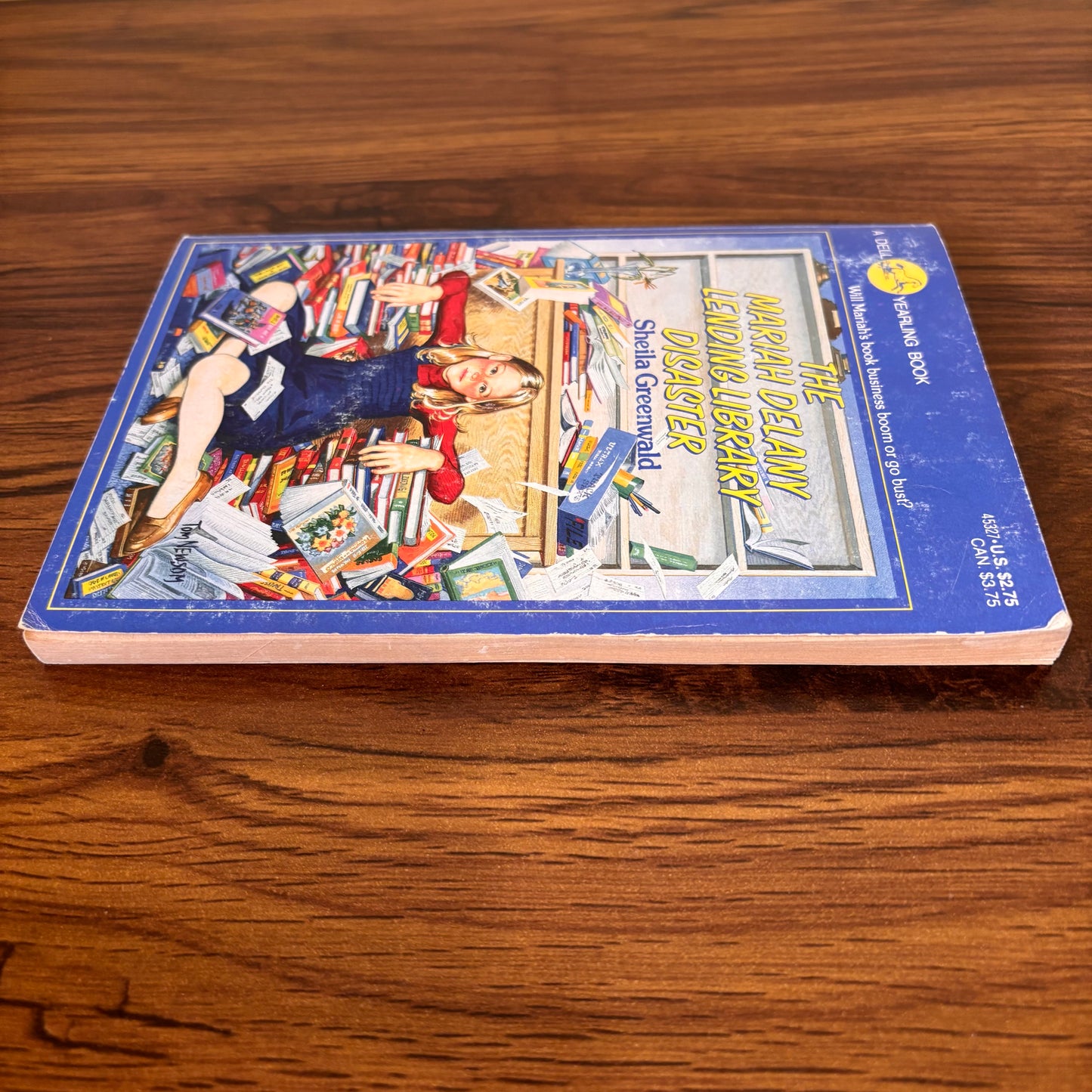 The Mariah Delany Lending Library Disaster by Sheila Greenwald (1977) | Dell Yearling Paperback