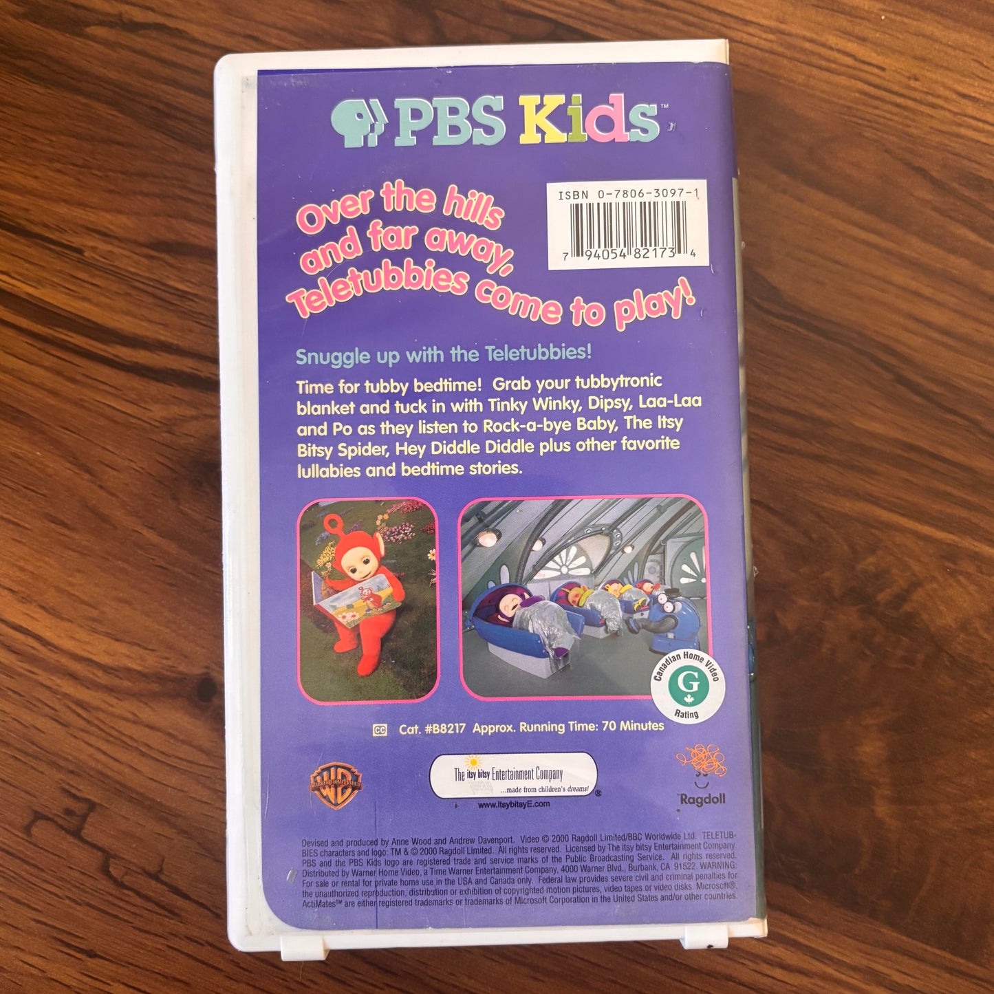 Teletubbies - Bedtime Stories and Lullabies (2000) VHS - PBS Kids