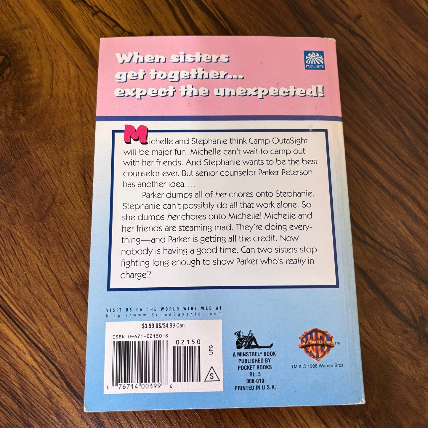 Full House Sisters: One Boss Too Many by Devra Newberger Speregen (1999, Minstrel)