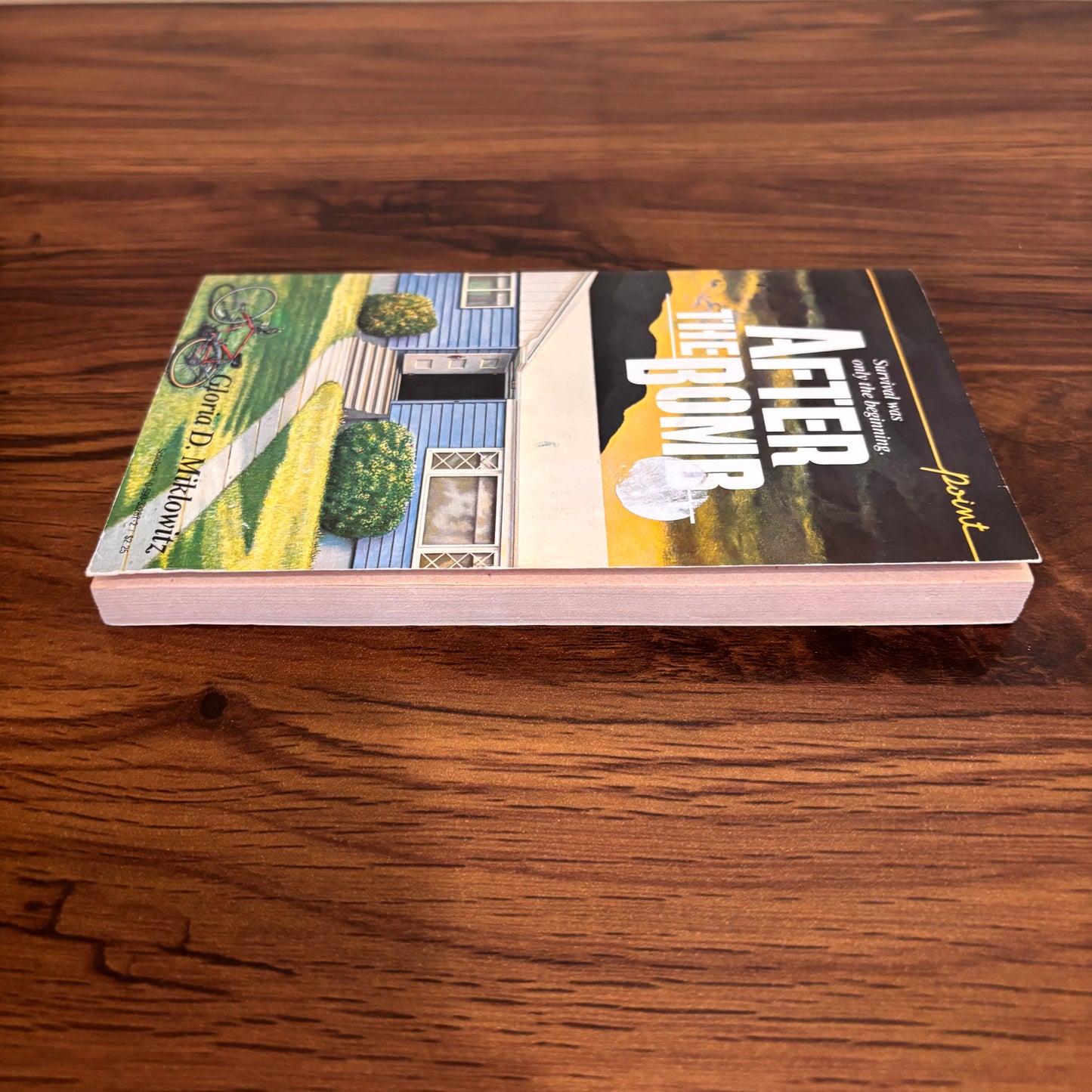 After the Bomb by Gloria D. Miklowitz (1985 Point Fiction Paperback)