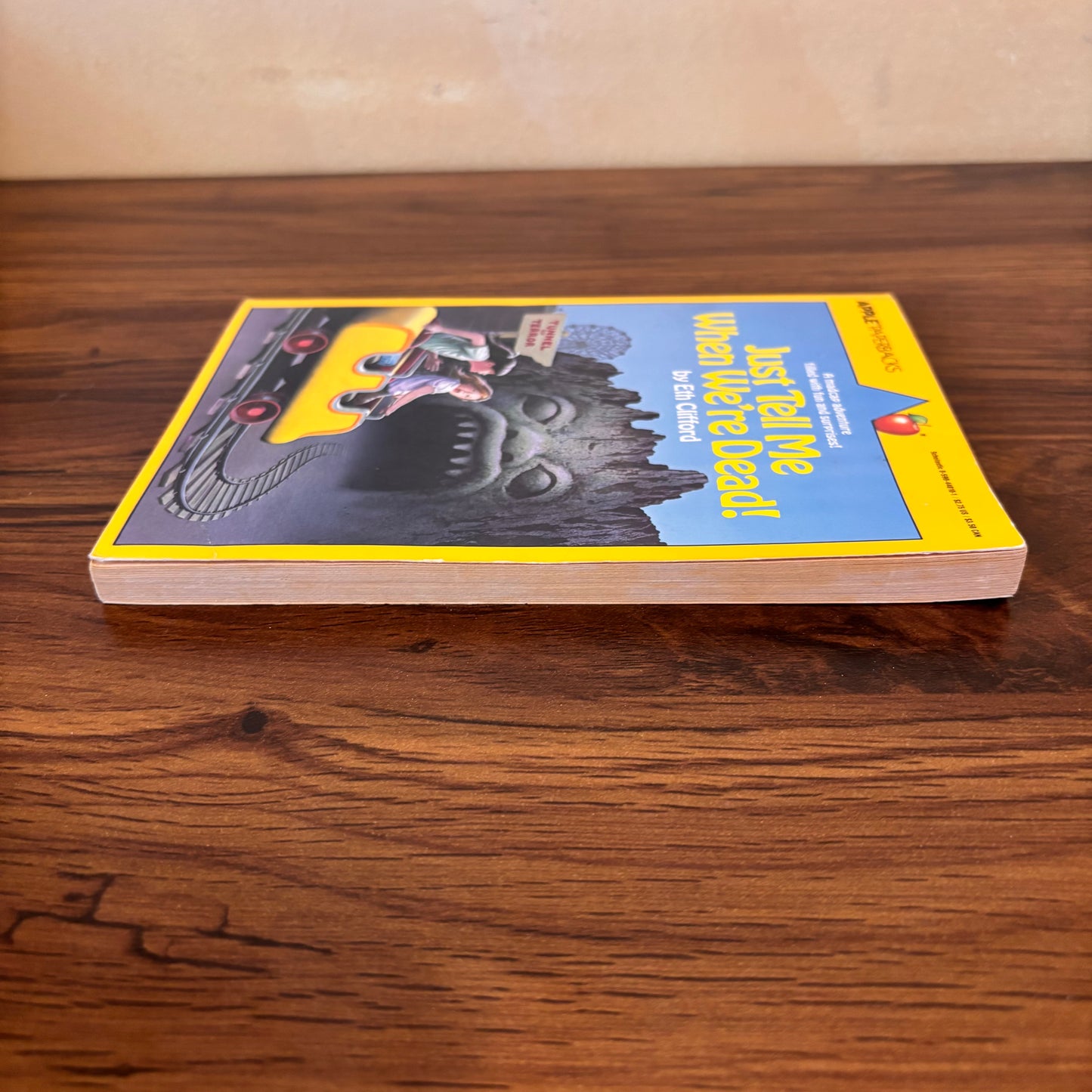 Just Tell Me When We're Dead by Eth Clifford - 1983 Scholastic Paperback
