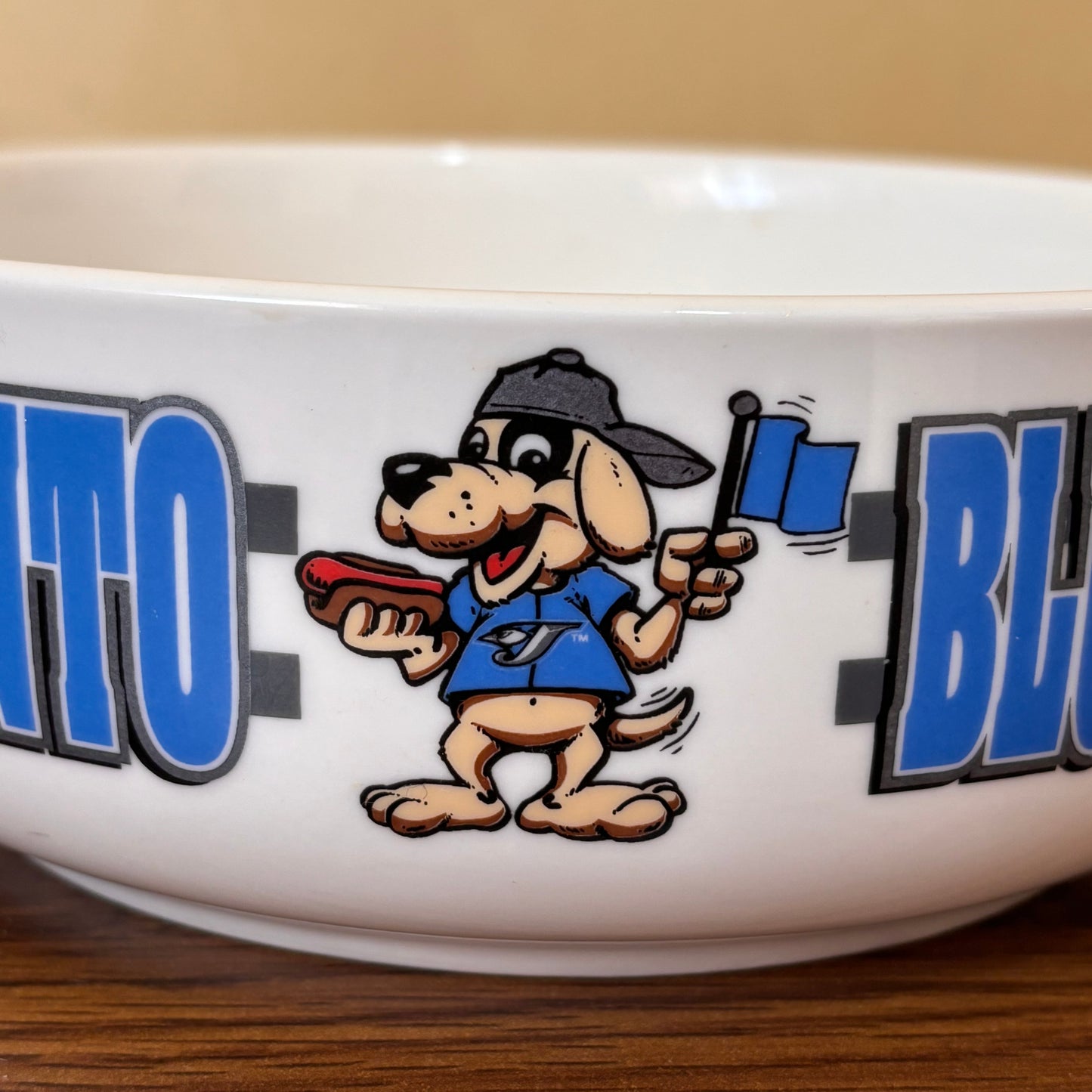 Vintage 2004 Toronto Blue Jays Ceramic Dog Bowl - Hunter MLBP Design