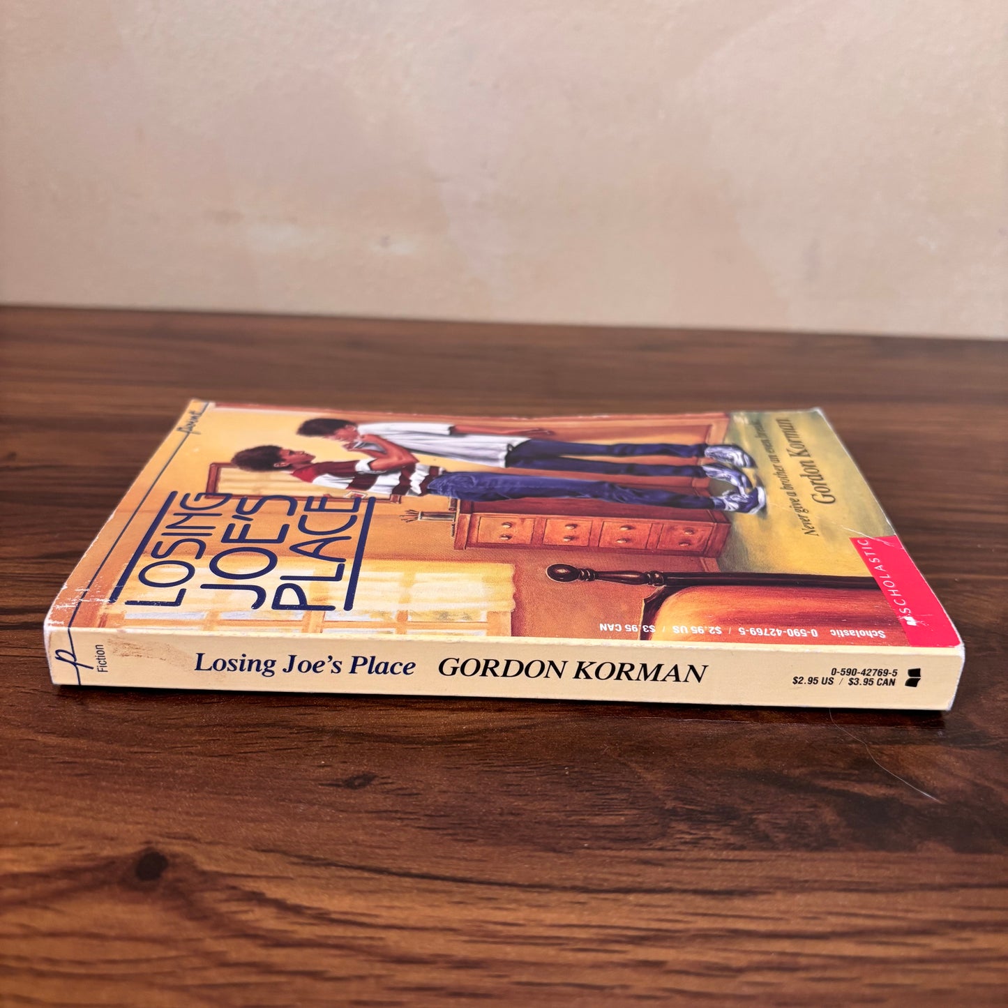 Losing Joe's Place by Gordon Korman (1990 Point Fiction)