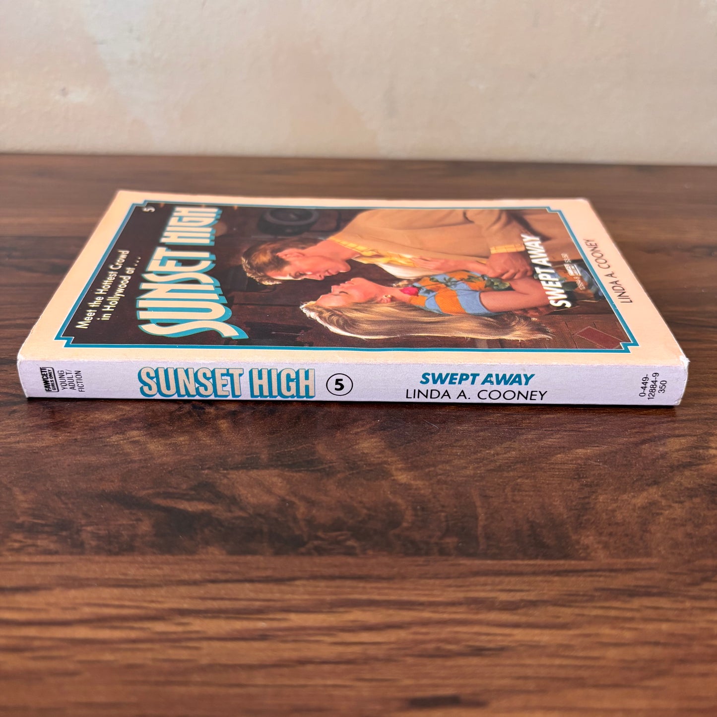 Swept Away by Linda A. Cooney – Sunset High #5 - 1986 Fawcett Girls Only YA Paperback