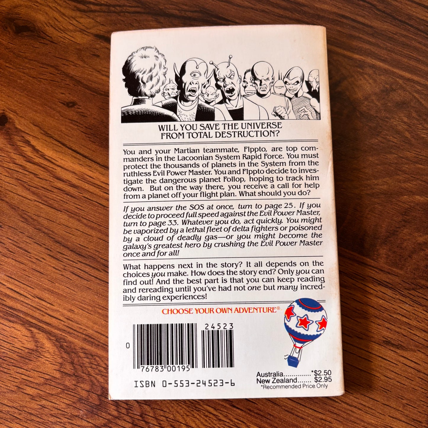 War with the Evil Power Master, R.A. Montgomery – Choose Your Own Adventure #37 - 1984 Bantam Books YA Fiction Paperback