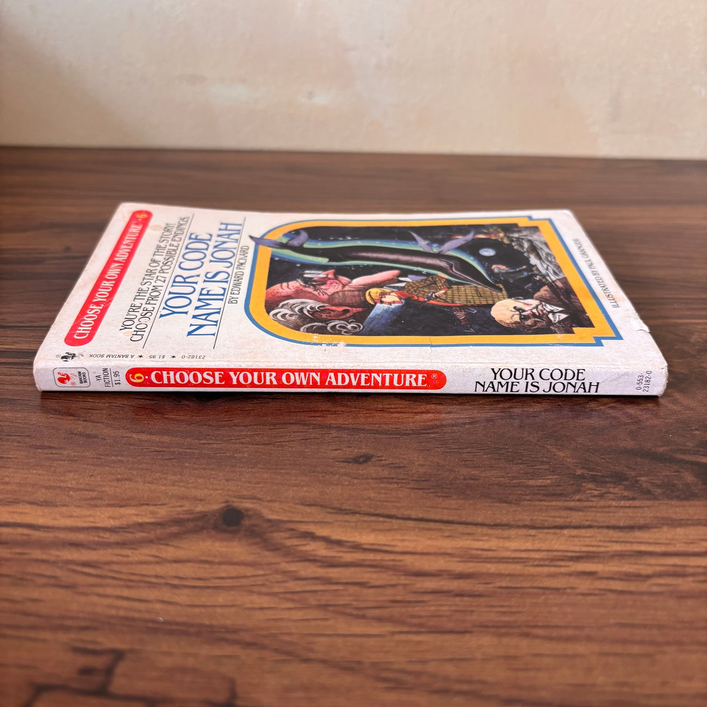 Choose Your Own Adventure #6: Your Code Name is Jonah - 1982 Edward Packard