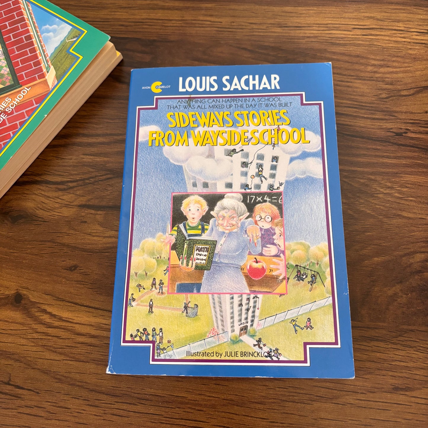 Wayside School Book Bundle - Sideways Stories, Falling Down, & Sideways Arithmetic by Louis Sachar (Scholastic Paperbacks)