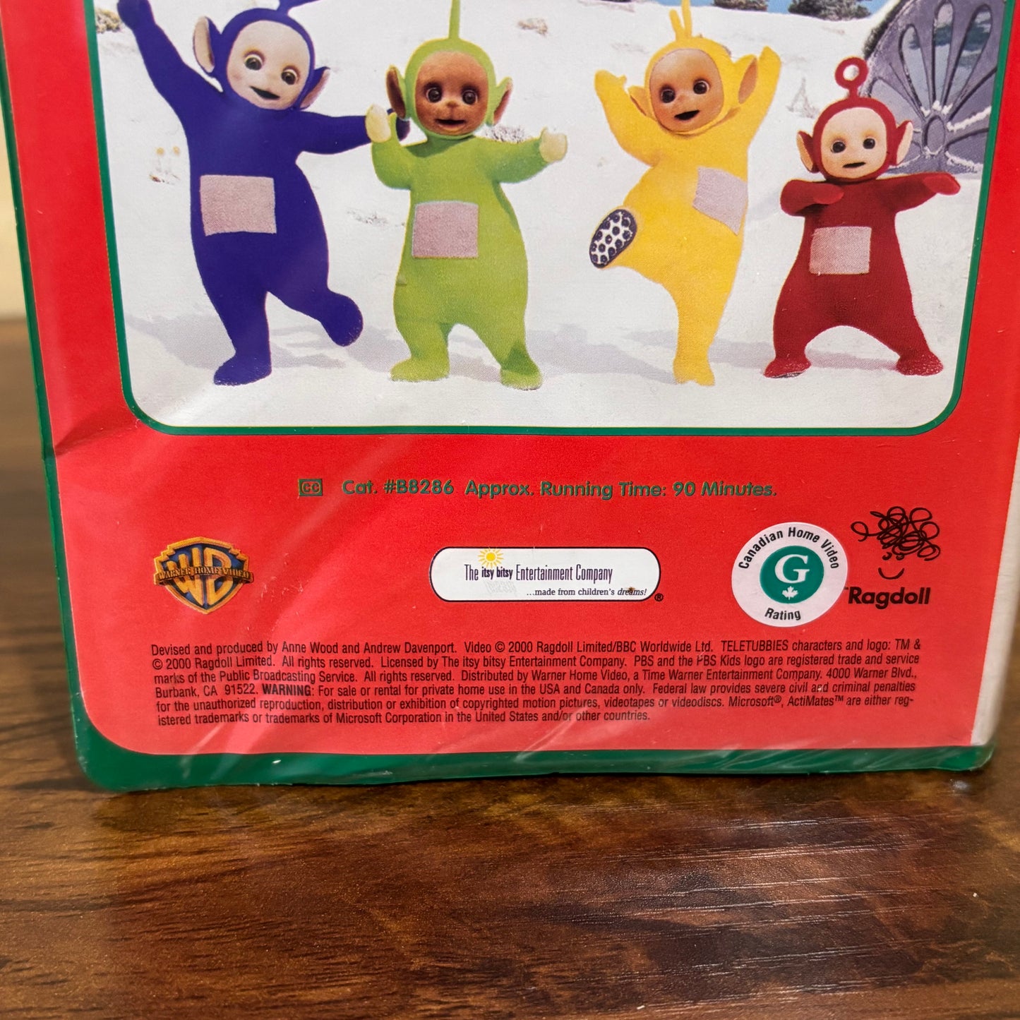 Teletubbies - Christmas in the Snow (2000) VHS - PBS Kids Holiday Special