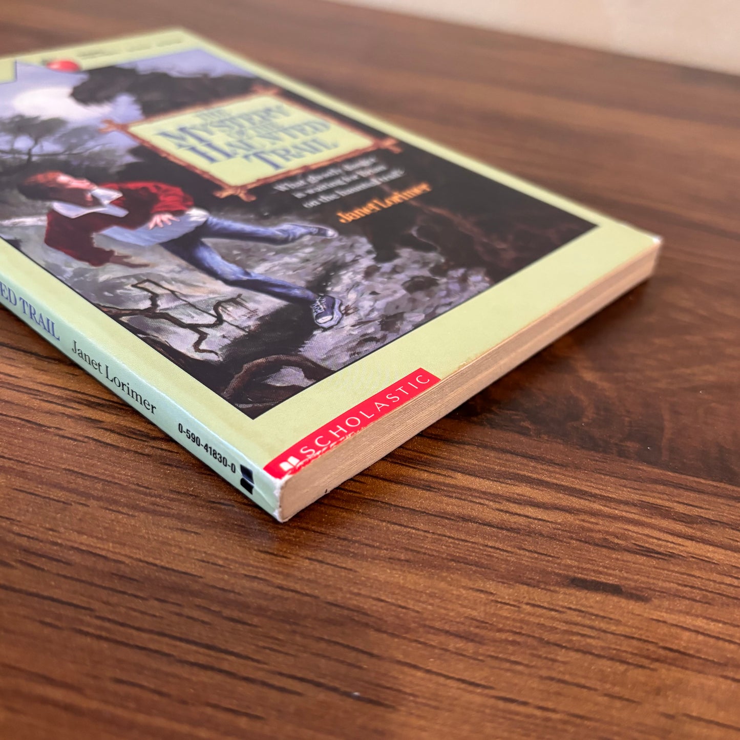 The Mystery of the Haunted Trail by Janet Lorimer - 1989 Scholastic Paperback
