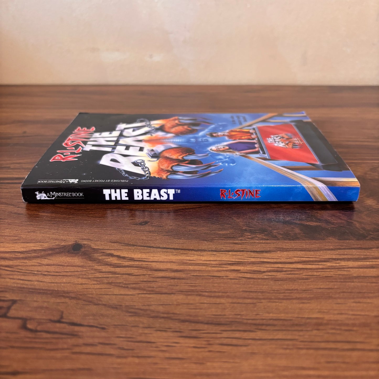 The Beast by R.L. Stine - 1994 Minstrel Books Paperback