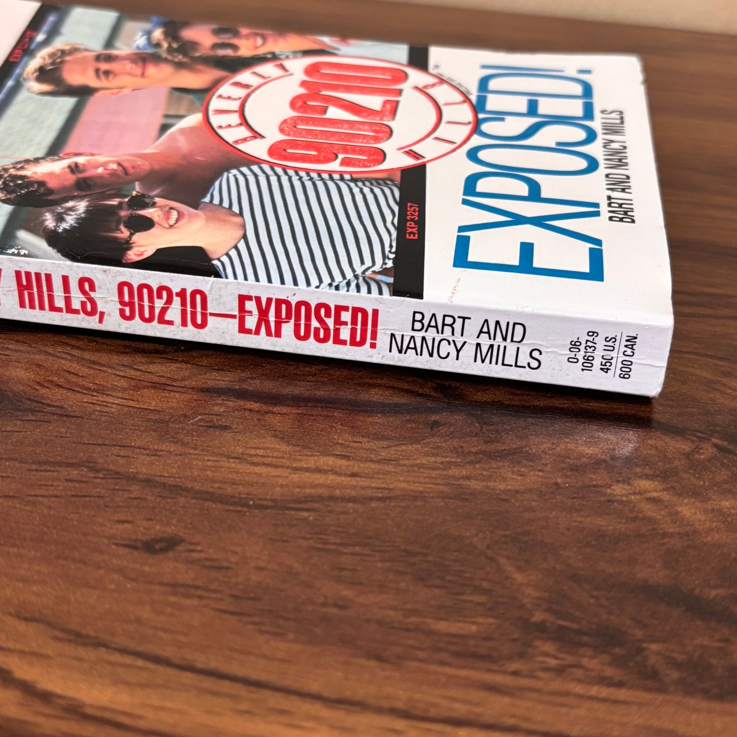 90210 Exposed Bart and Nancy Mills 1991 Harper YA TV Tie-In Paperback