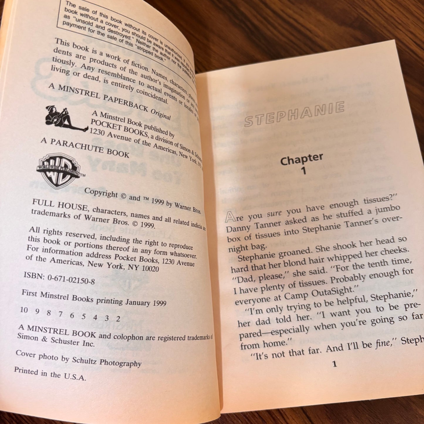 Full House Sisters: One Boss Too Many by Devra Newberger Speregen (1999, Minstrel)