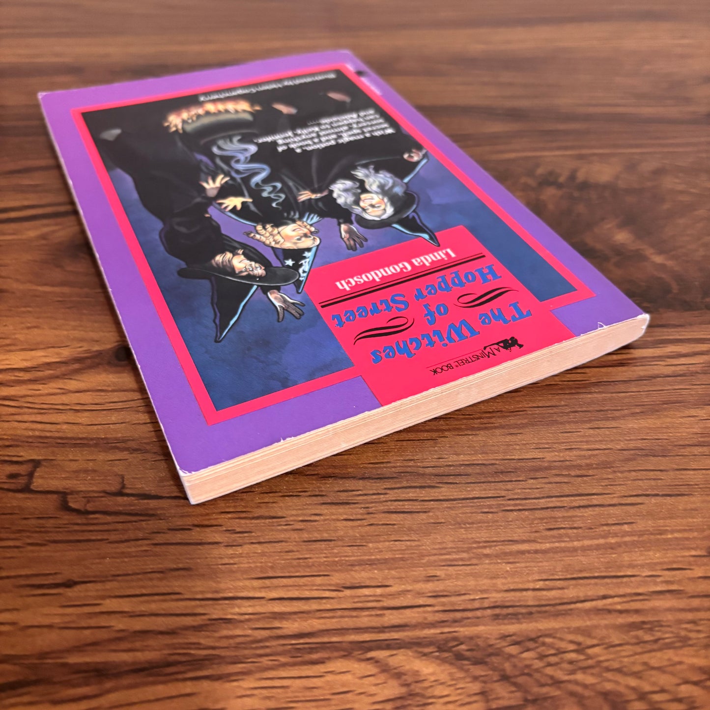 The Witches of Hopper Street by Linda Gondosch (1988) Minstrel Halloween Chapter Book