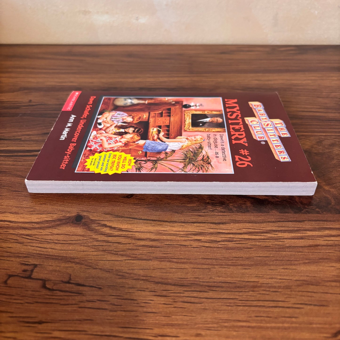 The Baby-Sitters Club Mystery #26: Dawn Schafer, Undercover Baby-Sitter - 1996 Apple Paperback