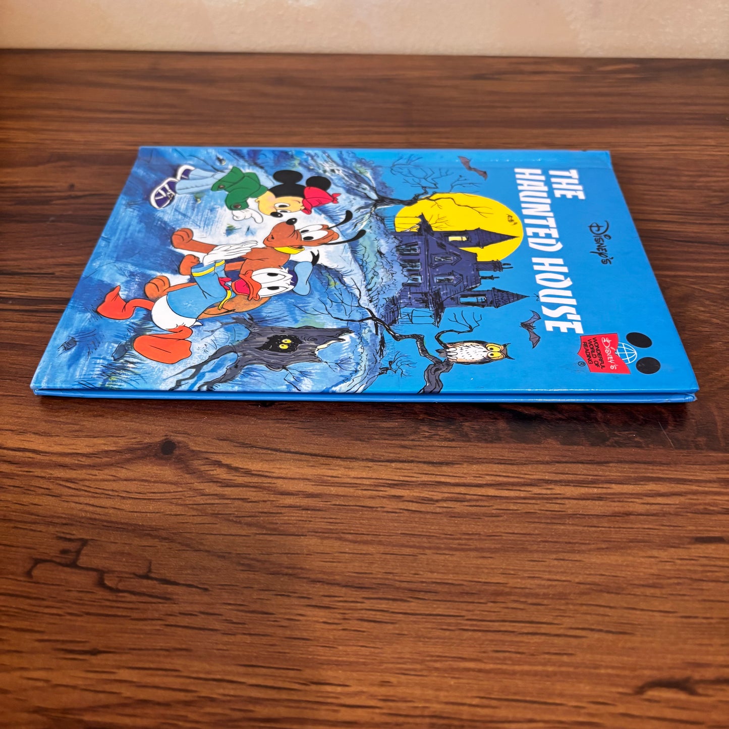 Disney's The Haunted House 1975 Grolier Book Club Edition - Wonderful World of Reading Hardcover