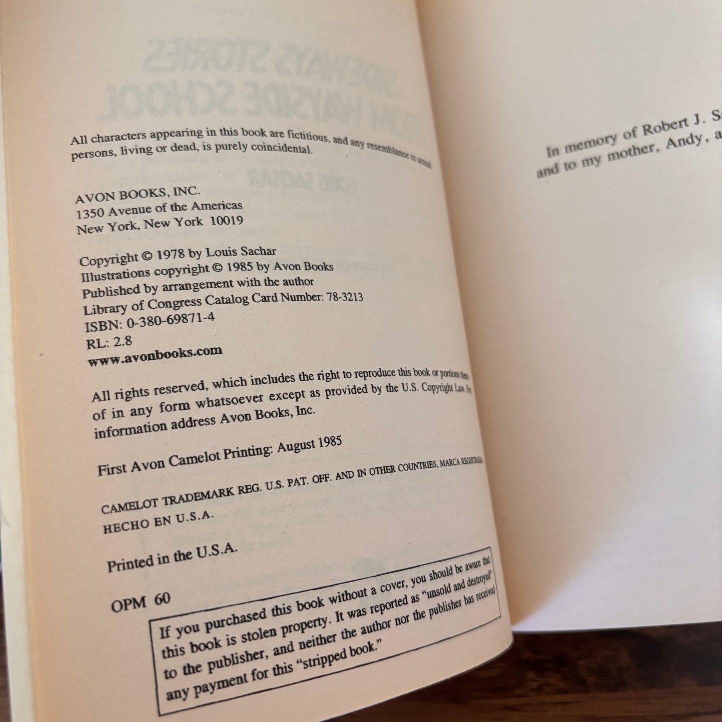 Wayside School Book Bundle - Sideways Stories, Falling Down, & Sideways Arithmetic by Louis Sachar (Scholastic Paperbacks)