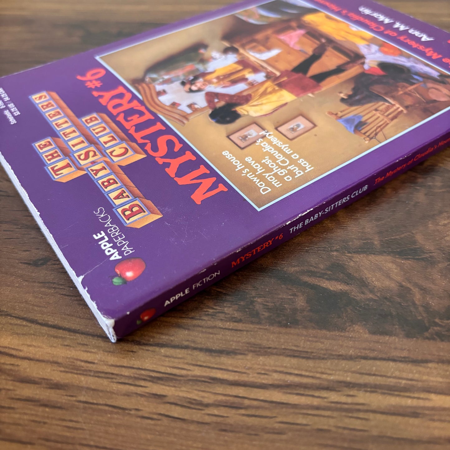 The Baby-Sitters Club Mystery #6: The Mystery at Claudia’s House by Ann M. Martin (1992 Scholastic Paperback)