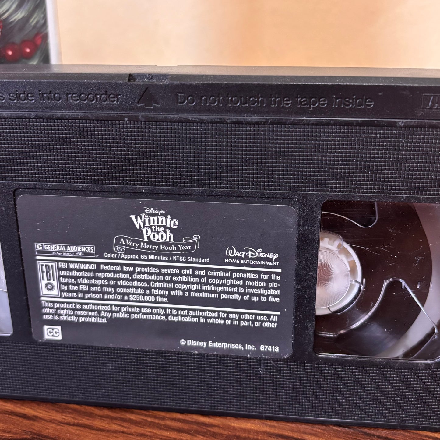 Disney Winnie the Pooh - A Very Merry Pooh Year VHS (2002) - Holiday Special