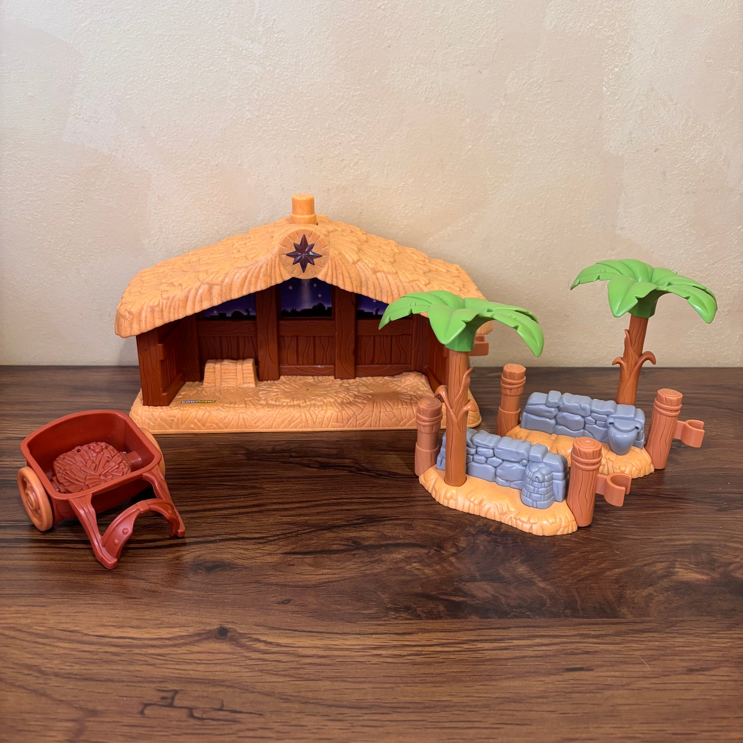 Fisher-Price Little People Nativity Set (Working But Incomplete, Mixed Pieces)