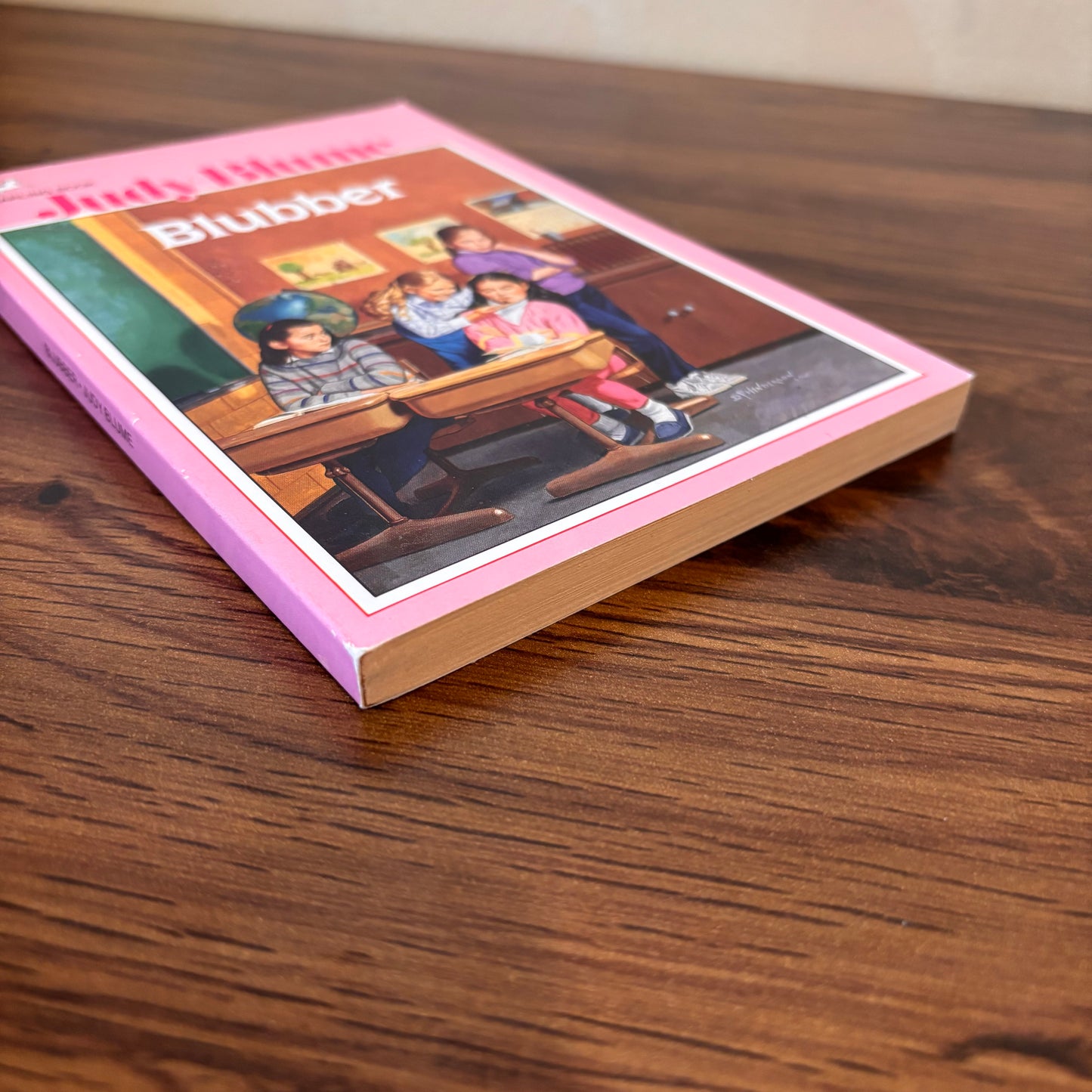Blubber by Judy Blume - 1986 Yearling Pink Cover Edition